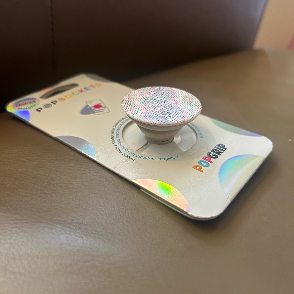 😍PopSockets Phone Grip Claire’s Exclusive Rare Retired New Pastel Snake Skin - Picture 5 of 7